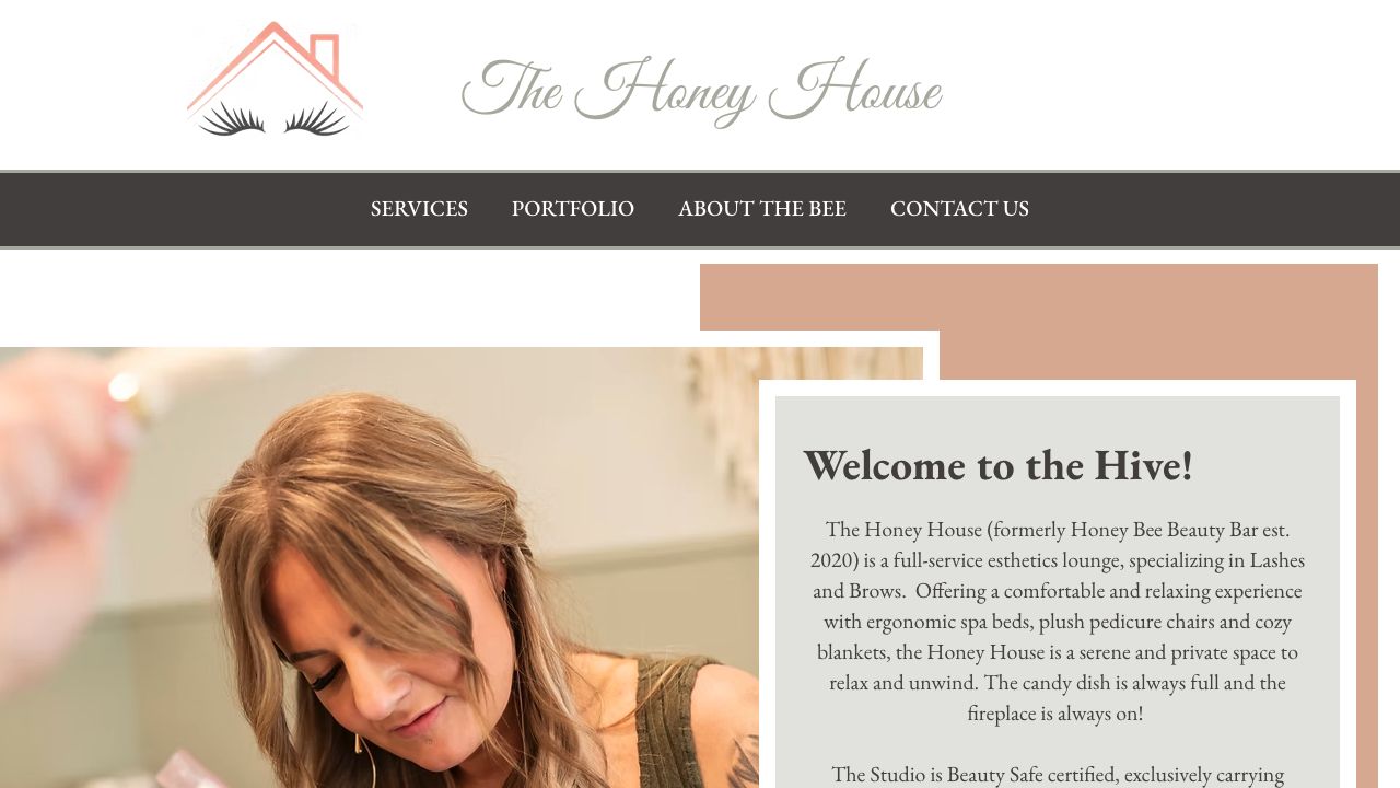 Homepage preview of The Honey House